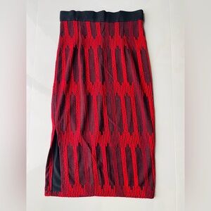 Plenty by Tracy Reese Knit Midi Pencil Skirt Size M